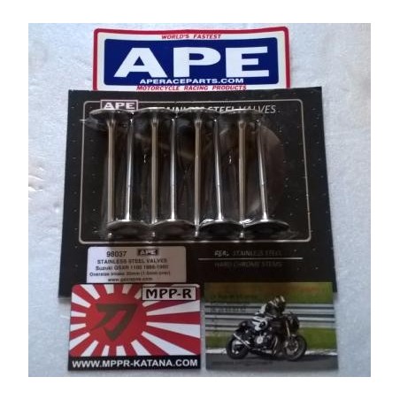 Ape Soupapes Admission Inox Racing Suzuki Gsx Inazuma